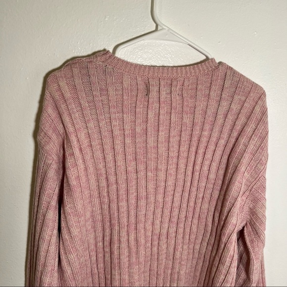 Blank NYC Ribbed Pullover Sweater Pink Lilac - Picture 7 of 10